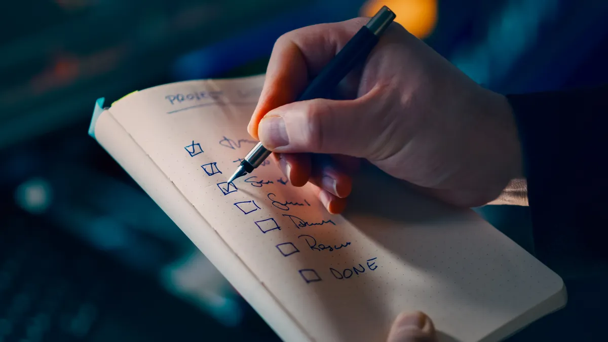 How to choose an AI writing assistant for editorial teams: evaluation criteria and checklist How to choose an AI writing assistant for editorial teams: evaluation criteria and checklist — Hand Writing on Notebook